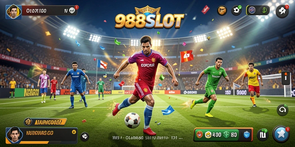 Tampilan menarik dari gameplay 988SLOT yang penuh aksi olahraga.