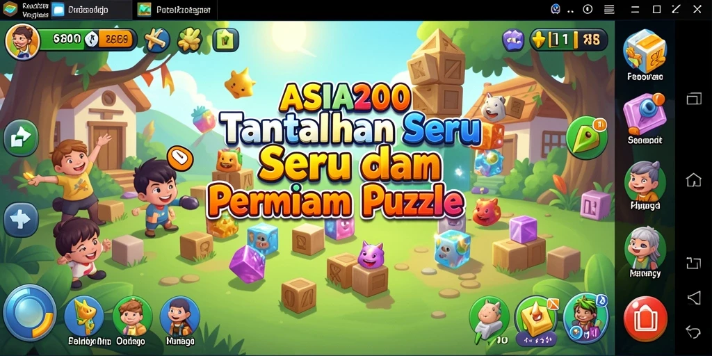 Tampilan menarik dari gameplay ASIA200 yang seru.