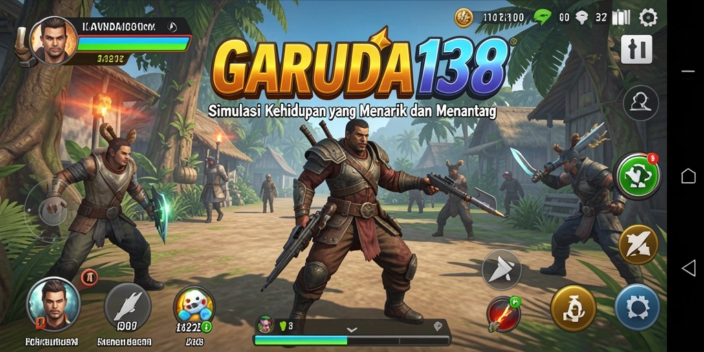 Tampilan gameplay GARUDA138 yang menarik dan penuh interaksi.