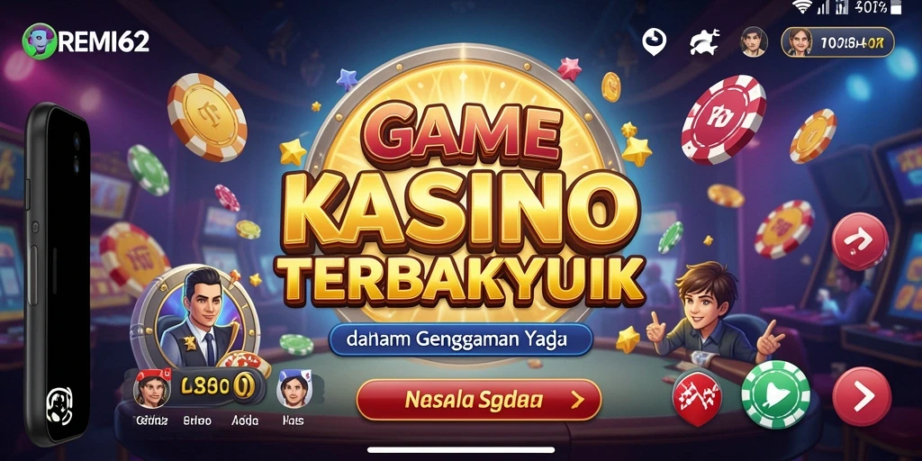 Tampilan gameplay seru dan menggugah dalam REMI62.