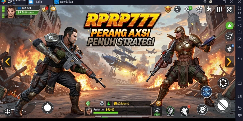 Tampilan gameplay RPRP777 yang mendebarkan dengan aksi seru.